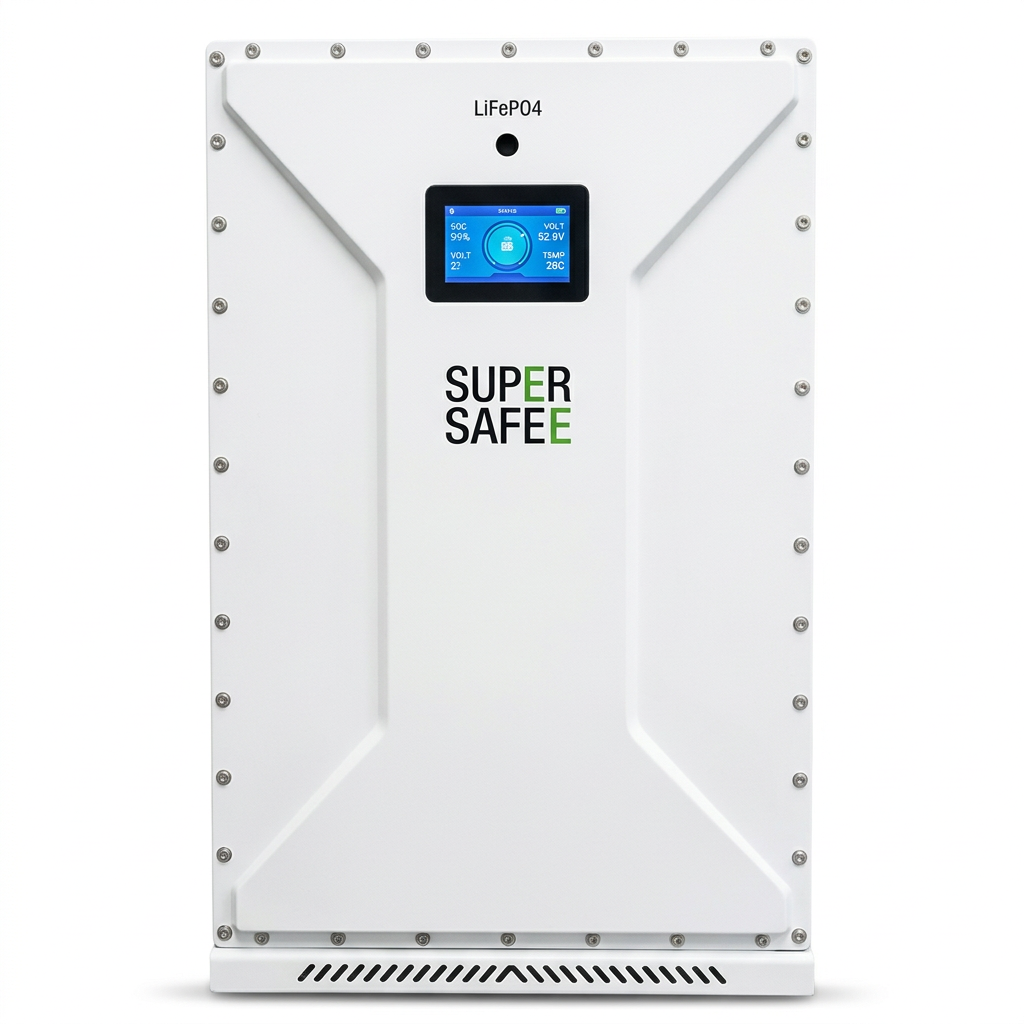 SuperSafe 16.38kWh LiFePO4 Battery